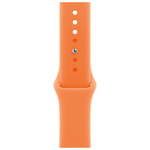 Bracelet sport pour Apple Watch de 46 mm - Clémentine - Petit/Moyen