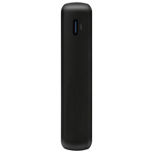 Chargeur portable à chargement rapide USB-A/USB-C 5000 mAh 22,5 W de Kopplen - Noir