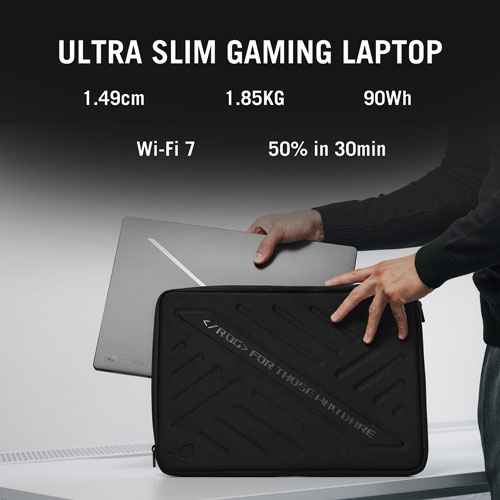 ASUS Zephyrus G16 16" Gaming Laptop - Eclipse Grey (Intel Core Ultra 9 285H/32GB RAM/512GB SSD/GeForce RTX 5060/Win11)