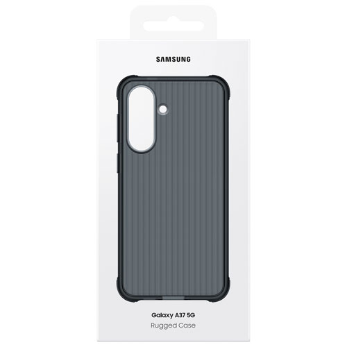 Étui rigide ajusté robuste pour Galaxy A37 de Samsung - Noir