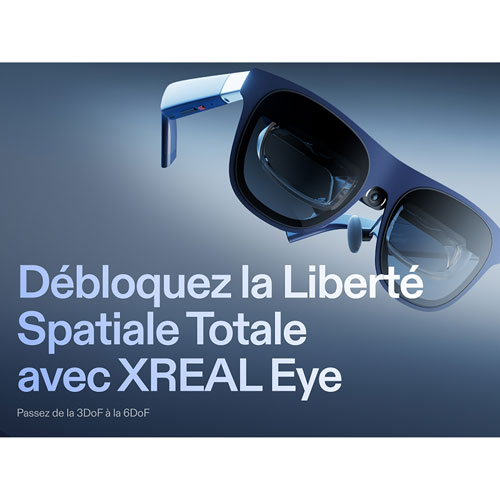 Xreal 1S AR Glasses with AI, Photo, Video, Audio - Blue