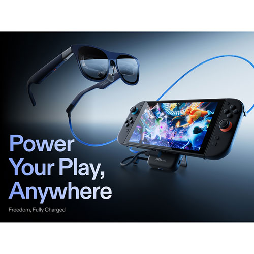 Xreal 1S AR Glasses with AI, Photo, Video, Audio - Blue