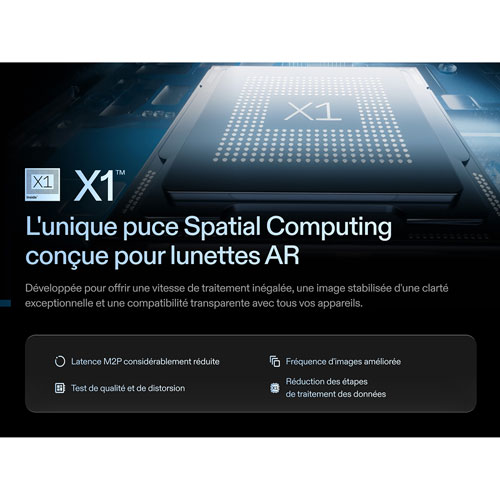 Xreal One Pro Glasses with AI, Photo, Video, Audio - Large - Black