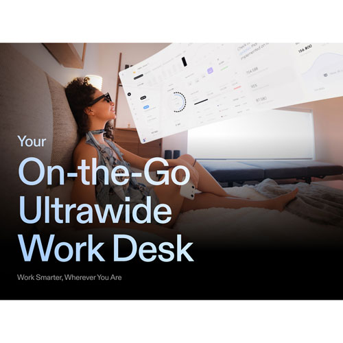 Xreal One Pro Glasses with AI, Photo, Video, Audio - Medium - Black