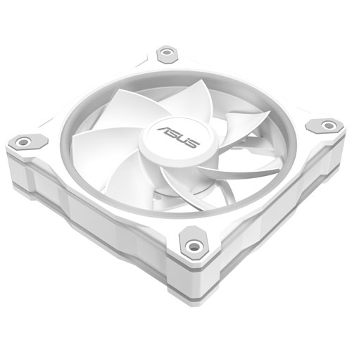 Ventilateur de refroidissement de processeur Prime MR120 ARGB de 120 mm d'ASUS - Blanc