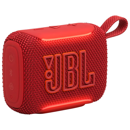 Haut-parleur sans fil Bluetooth étanche GO 5 de JBL - Rouge