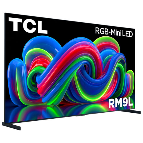 Téléviseur Google mini-DEL RVB HDR UHD 4K de 98 po série RM9L de TCL (98RM9L) - 2026