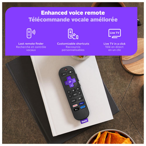 Téléviseur intelligent QLED HDR UHD 4K de 55 po série Select de Roku (55R5D5CA) - 2026