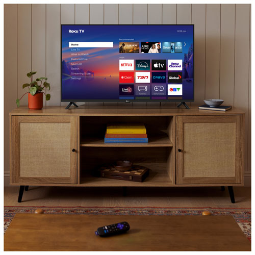 Téléviseur intelligent Roku DEL HDR UHD 4K de 43 po série R4 Select de Roku (43R4E5CA) - 2026