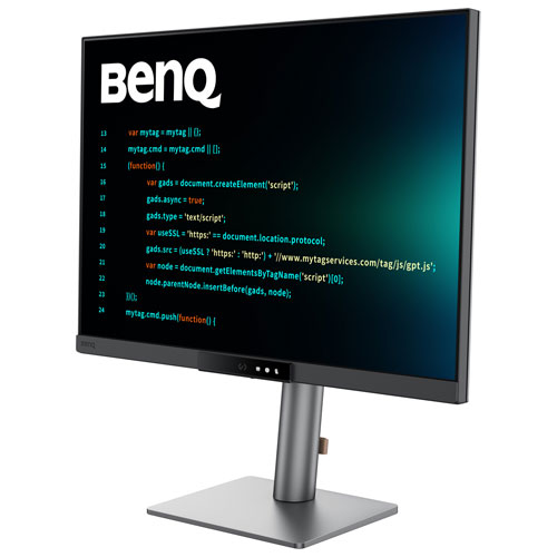 Moniteur DEL IPS Ultra HD 4K 120Hz GàG 5 ms de 28 po de BenQ (RD280UG) - Gris