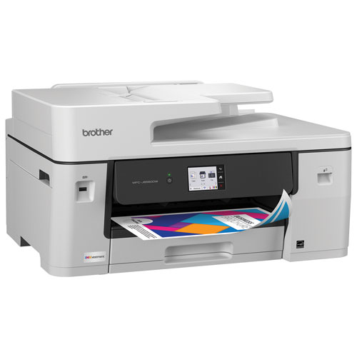 Imprimante à jet d'encre tout-en-un MFC-J6560DW de Brother avec réservoir INKvestment - Blanc