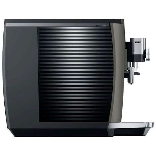 Machine à espresso automatique S8 de Jura avec mousseur - Acier inoxydable foncé