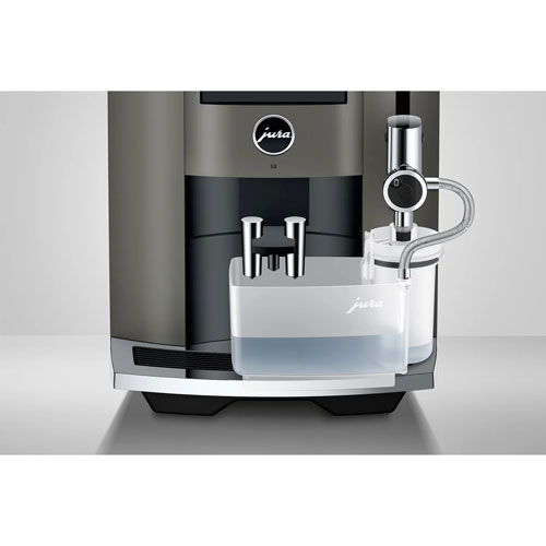 Jura S8 Automatic Espresso Machine with Frother - Dark Inox