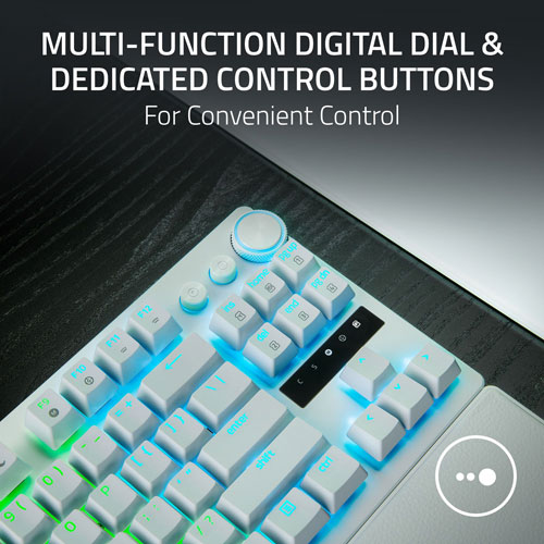 Razer Huntsman V3 Pro 8KHz Mechanical Analog Optical Switches TKL Esports Gaming Keyboard