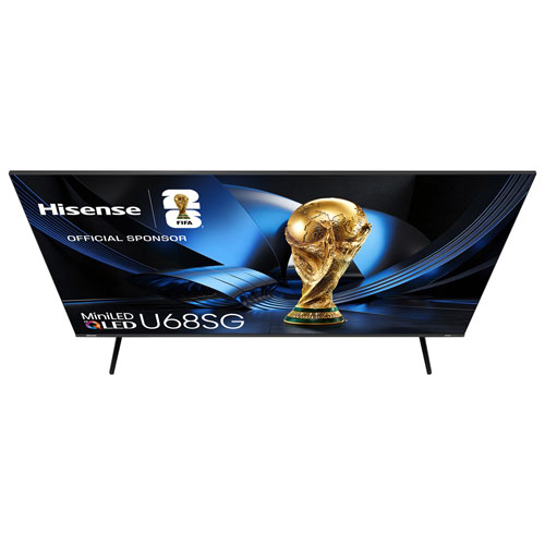 Hisense 55" QD8SF 4K UHD HDR Mini-LED QLED Fire TV Smart TV (55U68SF) - 2026