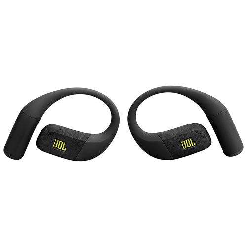 Écouteurs boutons 100 % sans fil à crochets auriculaires ouverts Endurance Zone de JBL - Noir/Lime