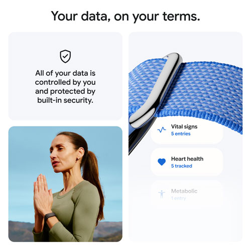 Google Fitbit Air Screenless Fitness Tracker with Heart Rate Monitor - Lavender - Only at Best Buy