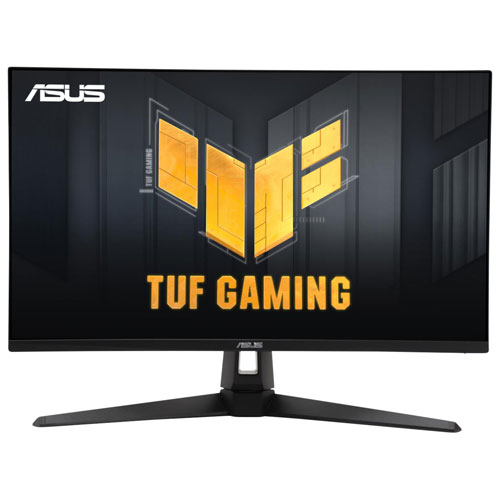 Moniteur de jeu DEL IPS 300 Hz de 27 po G-Sync FreeSync TUF Gaming d'ASUS avec temps de réponse de 0,3 ms gris à gris (VG27AQM5A)