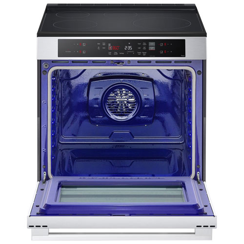 Cuisinière électrique encastrable avec convection véritable et friture à air chaud 6,3 pi³ 30 po de LG (LSIL6332XE) - Acier inoxydable