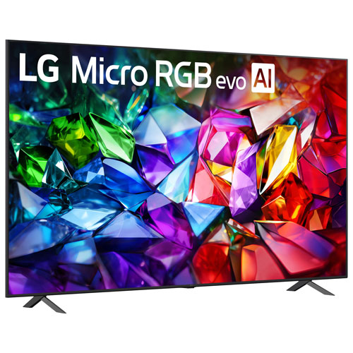 Téléviseur intelligent webOS UHD 4K HDR mini-DEL Micro RGB MRGB95 de 86 po de LG (86MRGB95BUA.ACC) - 2026