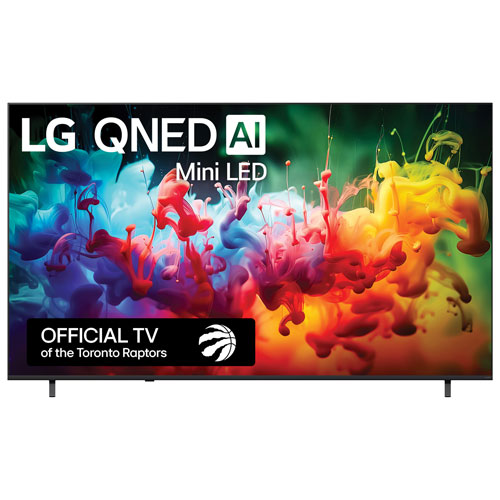 Téléviseur intelligent webOS QNED HDR mini-DEL UHD 4K QNED75 de 85 po de LG (85QNED75BUA.ACC) - 2026
