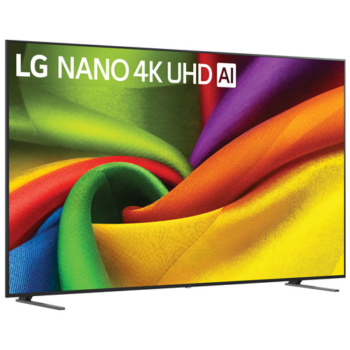 Téléviseur intelligent webOS HDR DEL UHD 4K de 98 po NU850 de LG (98NU850BPUB.ACCQ) - 2026