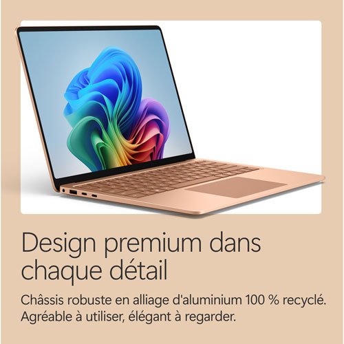 Microsoft Surface Laptop 13.8" 120Hz Touchscreen Copilot+ PC Business/Student Laptop - Snapdragon X2 Elite - 16GB LPDDR5x - 1TB SSD - Windows 11 Home - Dune - English