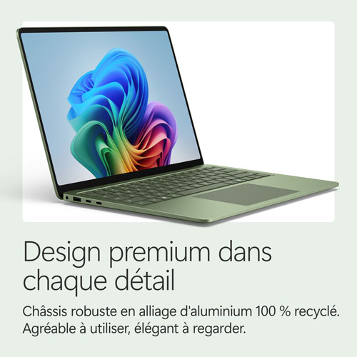 Microsoft Surface Laptop 13.8" Touchscreen Copilot+ PC Laptop (Snapdragon X2 Elite/16GB RAM/512GB SSD)-2026-Jade-EN