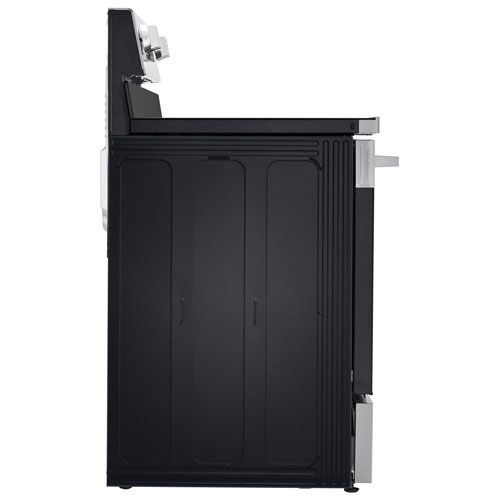 LG 30" 6.3 Cu. Ft. True Convection Freestanding Electric Air Fry Range (LREN6321VE) - Stainless Steel