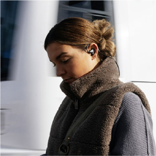 Skullcandy Push 540 Open Open-Ear True Wireless Earbuds - Black