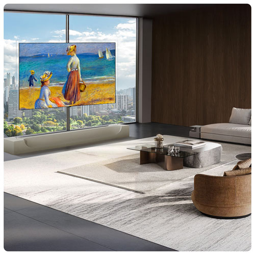 Téléviseur intelligent webOS DELO HDR UHD 4K de 83 po W6 de LG (OLED83W6PUA.ACC) - 2026