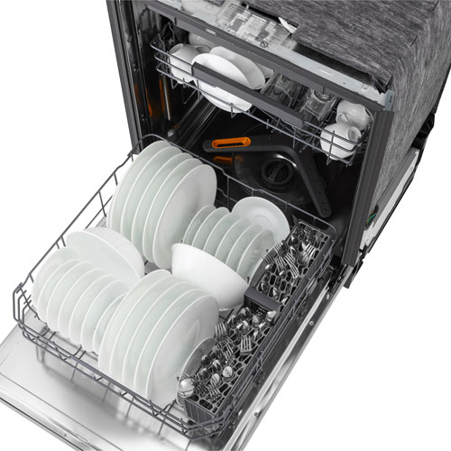 Lave-vaisselle encastrable 24 po 46 dB avec troisième panier de LG (LDNPQ445S) - Acier inoxydable