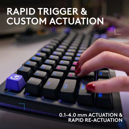 Logitech G G512 X 75 Backlit Tactile Mechanical DUAL SWAP TMR Analog 75% Gaming Keyboard - English
