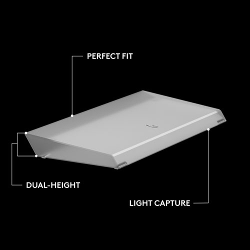 Repose paume amplifiant la barre lumineuse G G512 PRO X LIGHTSYNC de Logitech