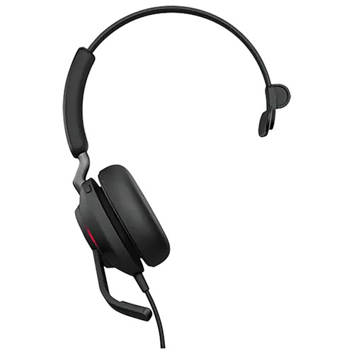 Jabra Evolve2 40 SE Mono Headset with Microphone - Black