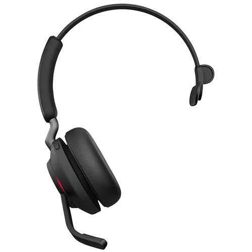 Jabra Evolve2 65 On-Ear Noise Cancelling Bluetooth Headphones (26599-899-899-01) - Black