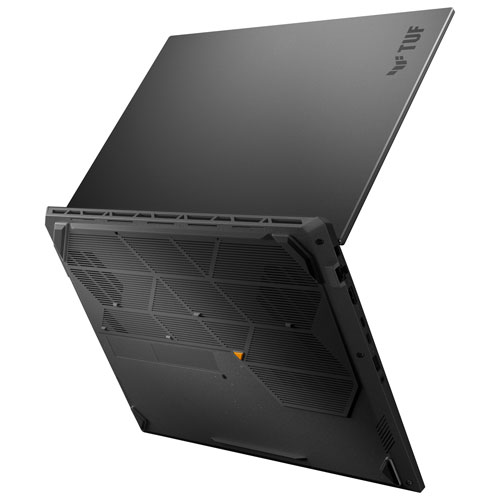 Portable de jeu de 16 po TUF Gaming F16 d'ASUS - Gris Jaeger (Core i7 14650HX d'Intel/RAM 16 Go/SSD 512 Go/GeForce RTX 5070)