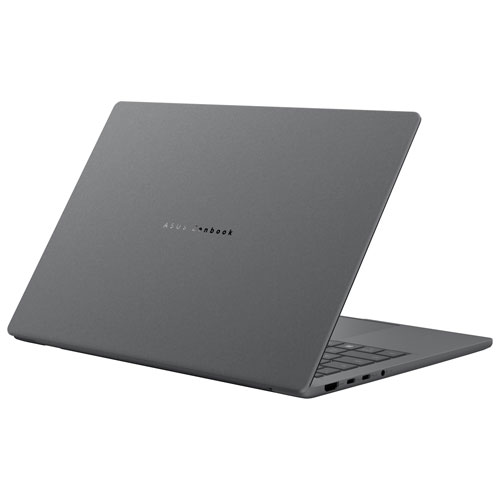 Portable de 14 po Zenbook A14 d'ASUS - Gris Islande (Snapdragon X X1 26 100/RAM 16 Go/SSD 512 Go/Windows 11 Famille)