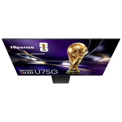 Téléviseur intelligent Google Pro AI mini-DEL Hi-QLED UHD 4K U7SG de 75 po de Hisense (75U7SG) - 2026