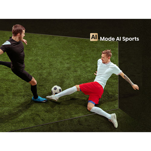 Téléviseur intelligent avec IA Android Hi-QLED mini-DEL PRO UHD 4K de 55 po U7SG de Hisense (55U7SG) - 2026