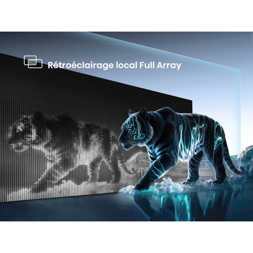 Téléviseur intelligent avec IA Android Hi-QLED mini-DEL PRO UHD 4K de 55 po U7SG de Hisense (55U7SG) - 2026