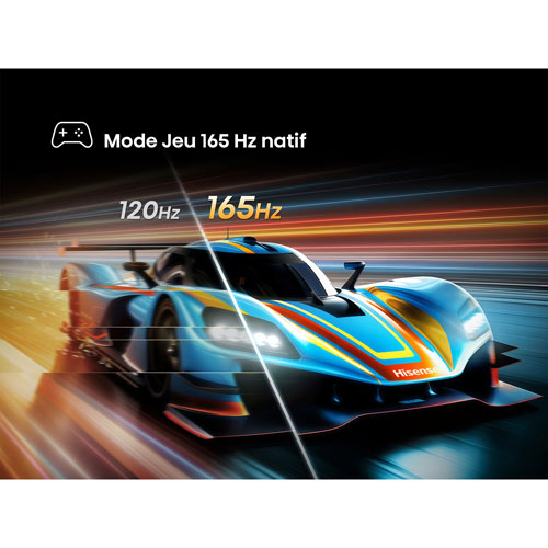 Téléviseur intelligent avec IA Android Hi-QLED mini-DEL PRO UHD 4K de 55 po U7SG de Hisense (55U7SG) - 2026