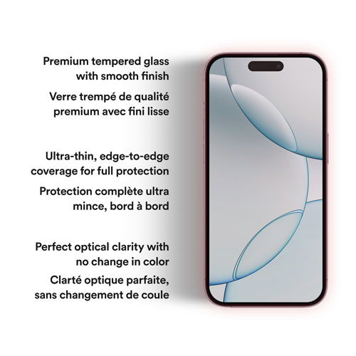 BodyGuardz Red Light Converter Screen Protector for iPhone Air