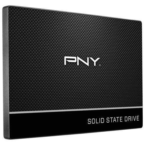 PNY CS900 500GB SATA Internal Solid State Drive (SSD7CS900-500-RB) - Black