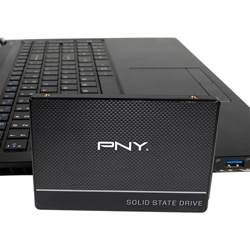 PNY CS900 500GB SATA Internal Solid State Drive (SSD7CS900-500-RB) - Black