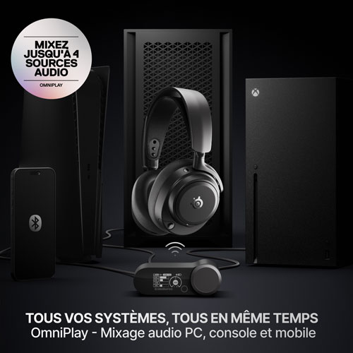 Steelseries Arctis Nova Pro Omni Wireless Gaming Headset - Black
