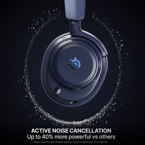Casque de jeu sans fil Arctis Nova Pro Omni de SteelSeries - Bleu minuit