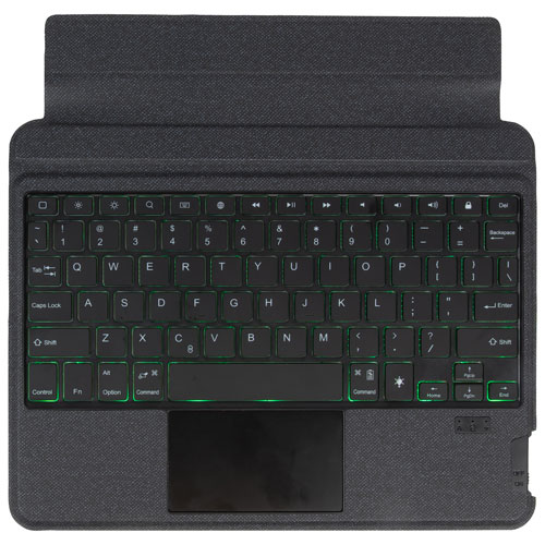 LOGiiX Folio Keyboard Case for iPad 11" (A16), iPad 10.9" (10th Gen), iPad Air 11", iPad Pro 11" - Black