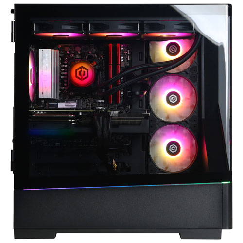 Ordinateur de jeu Gamer Supreme de CyberPowerPC (Ryzen 7 9850X3D d'AMD/RAM 32 Go/SSD 2 To/Radeon RX 9070 XT/Windows 11) - Anglais