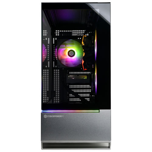 Ordinateur de jeu Gamer Master de CyberPowerPC (Ryzen 5 8400F d'AMD/Mémoire vive 16 Go/SSD 1 To/GeForce RTX 5050/Windows 11) - Anglais